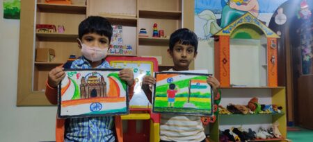 Student artwork at RART WORKS