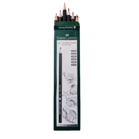 Shading pencils  – Pack of 6 - Image 2