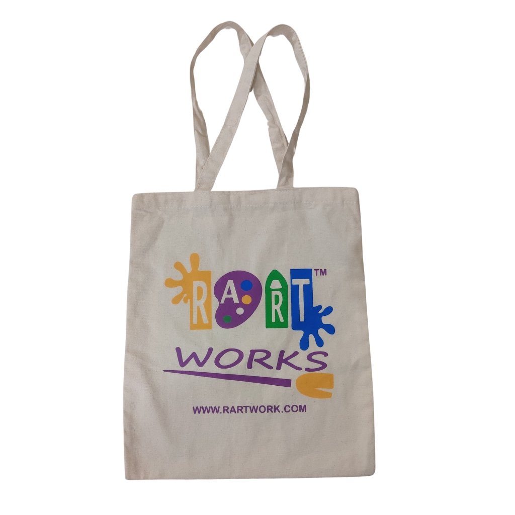 RART WORKS Big Canvas Tote Bag (14 × 16 inches) - Image 2